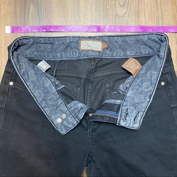 PAIGE Black Skinny Jeans Sz 28 - Picture 5 of 5